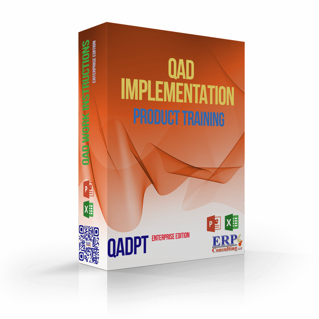QAD Product Training